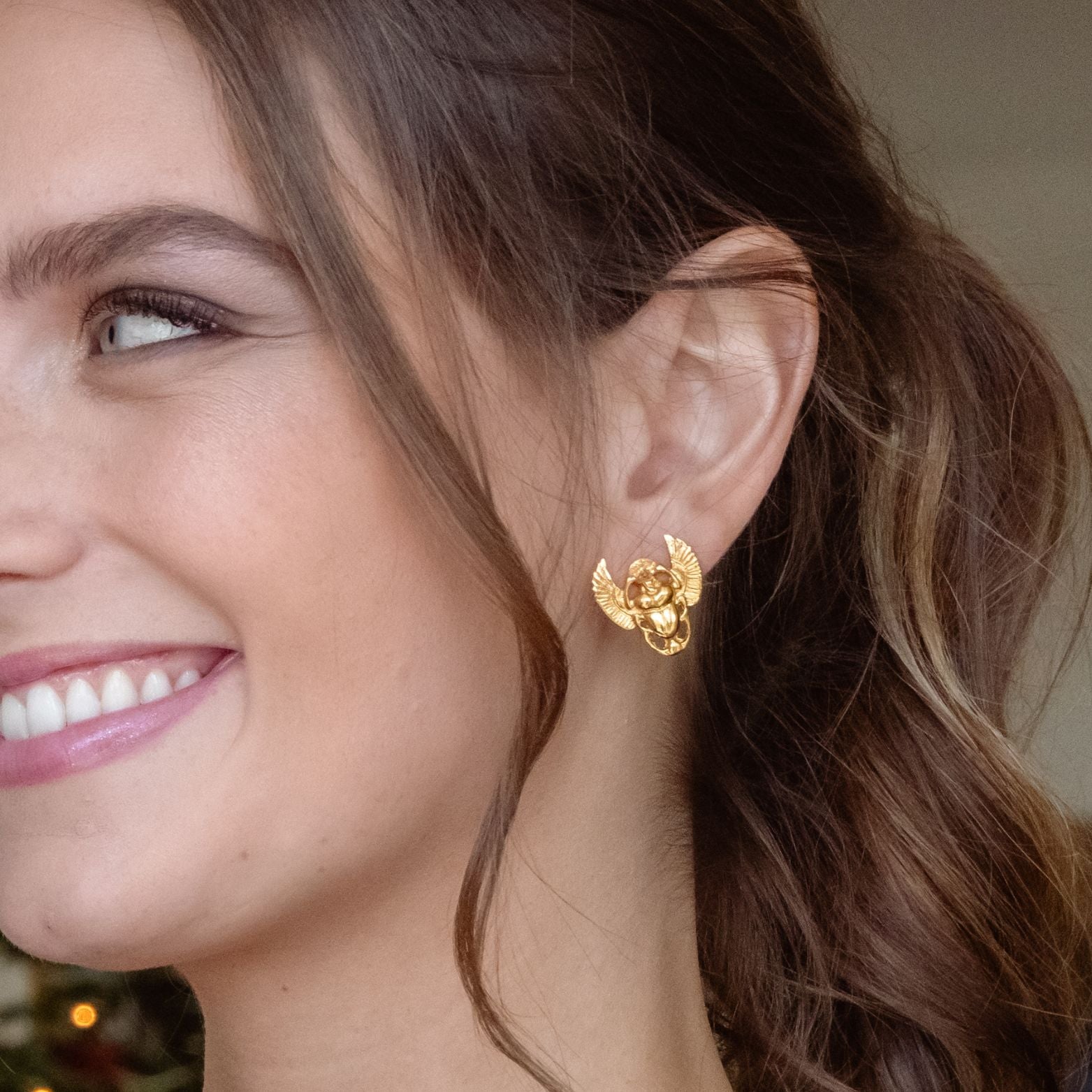 Anubis earrings 