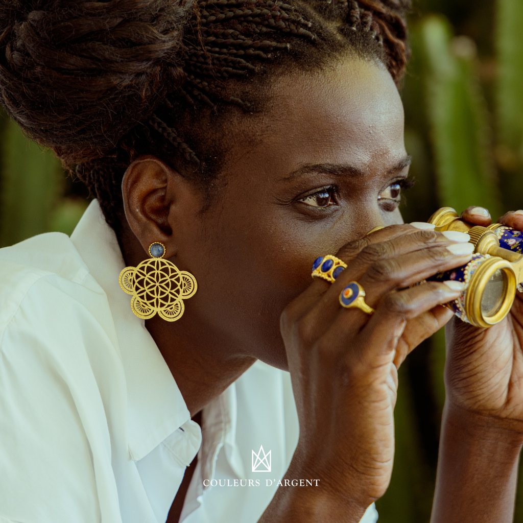 Dentelle earrings