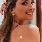 Joia em prata 925 da Couleurs d’Argent em uso, destacando brilho e acabamento