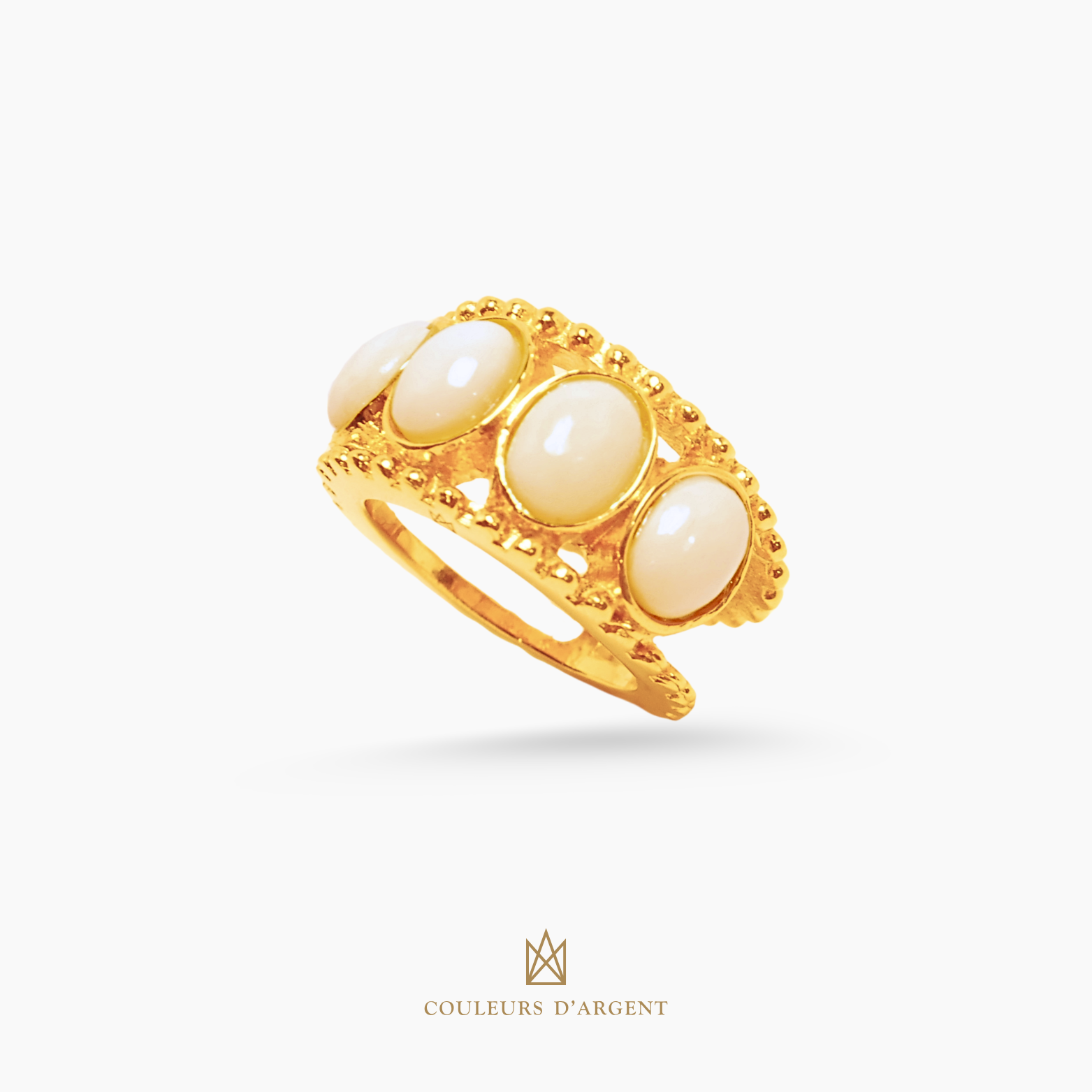 Castanheiro ring cabochons 