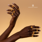 Jacarandá Crown ring