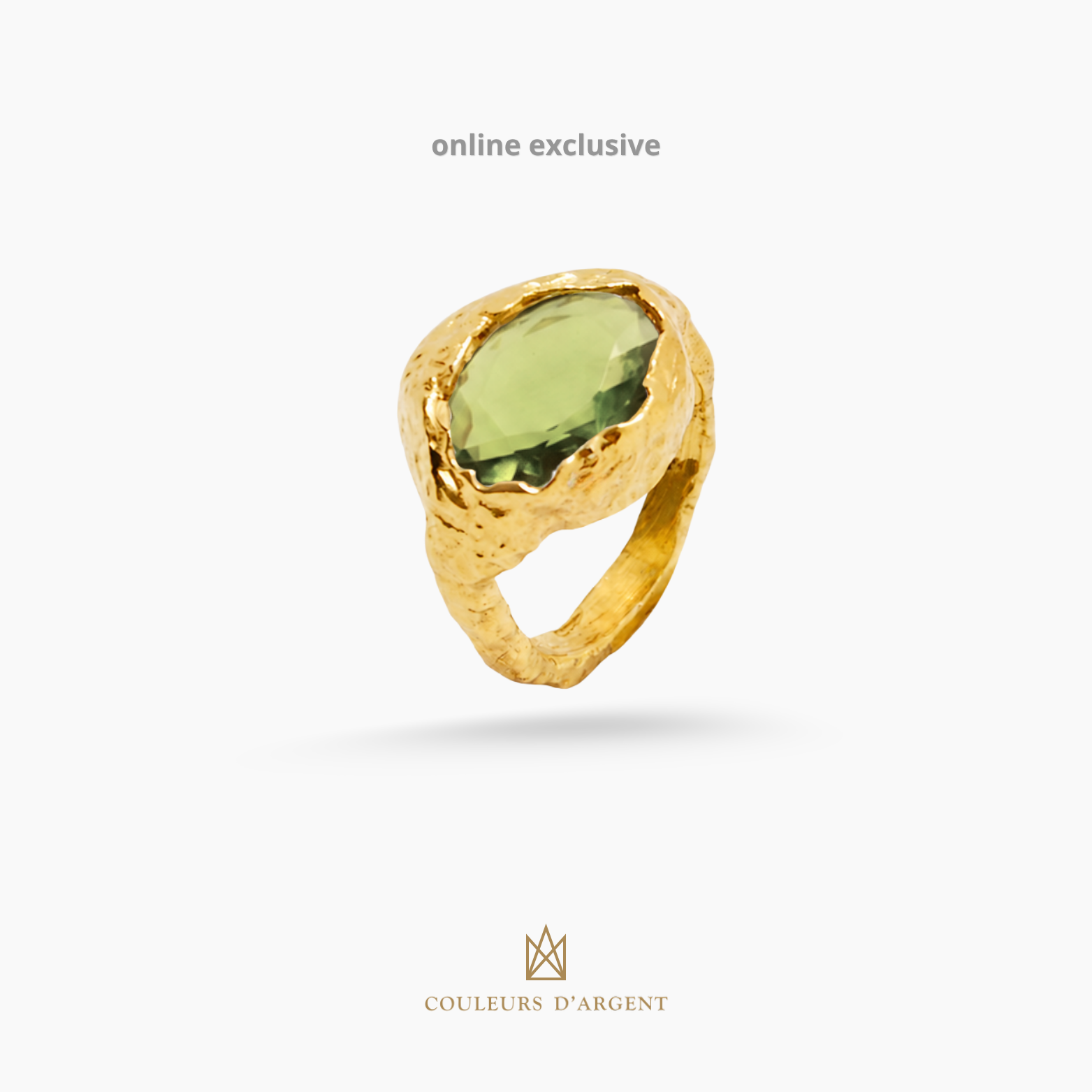 Anel Éclat Olivine